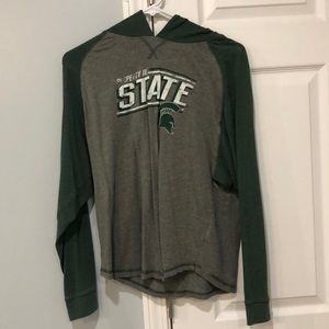 msu hooded long sleeve